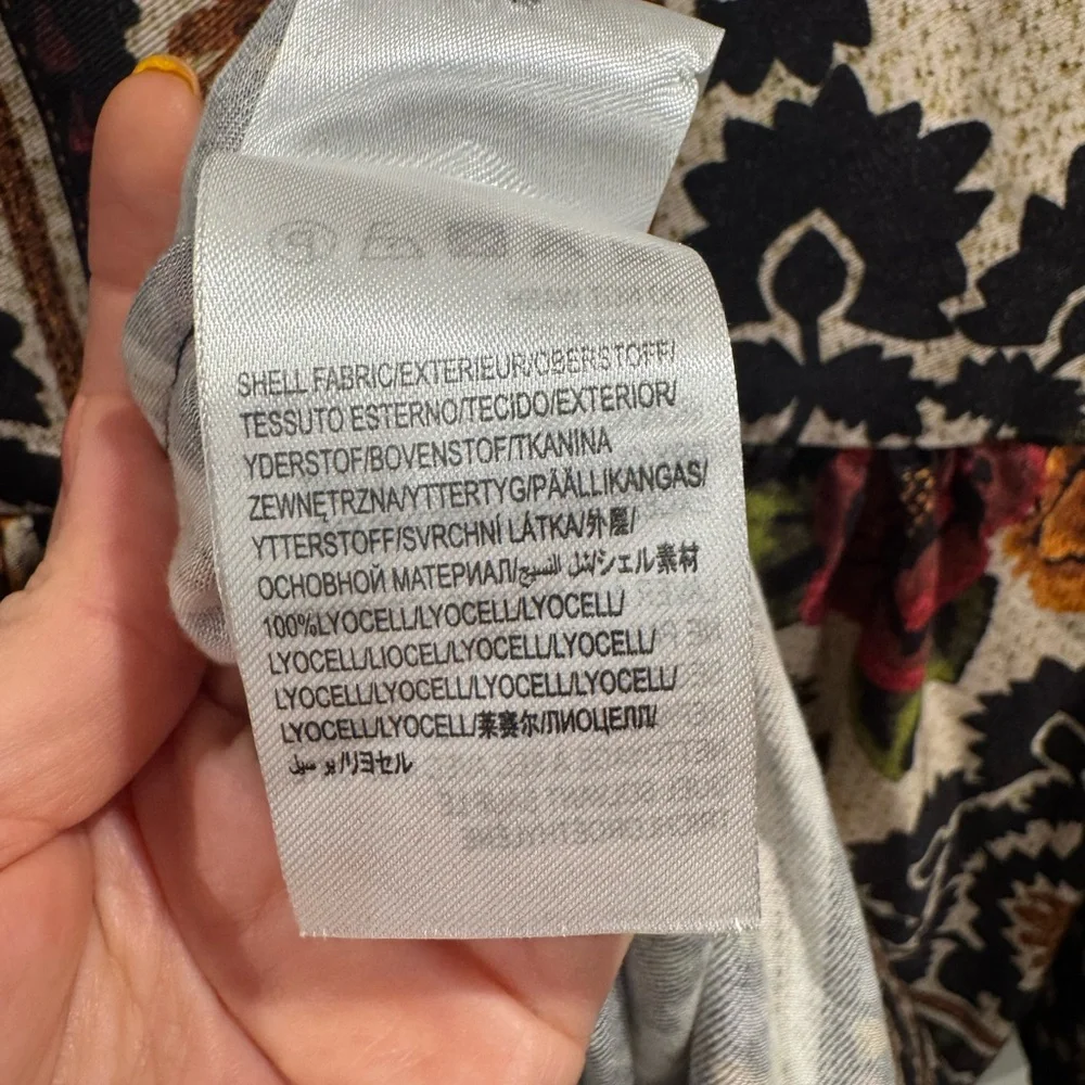 NWT Farm Rio flower tapestry maxi dress - Picture 10 of 11